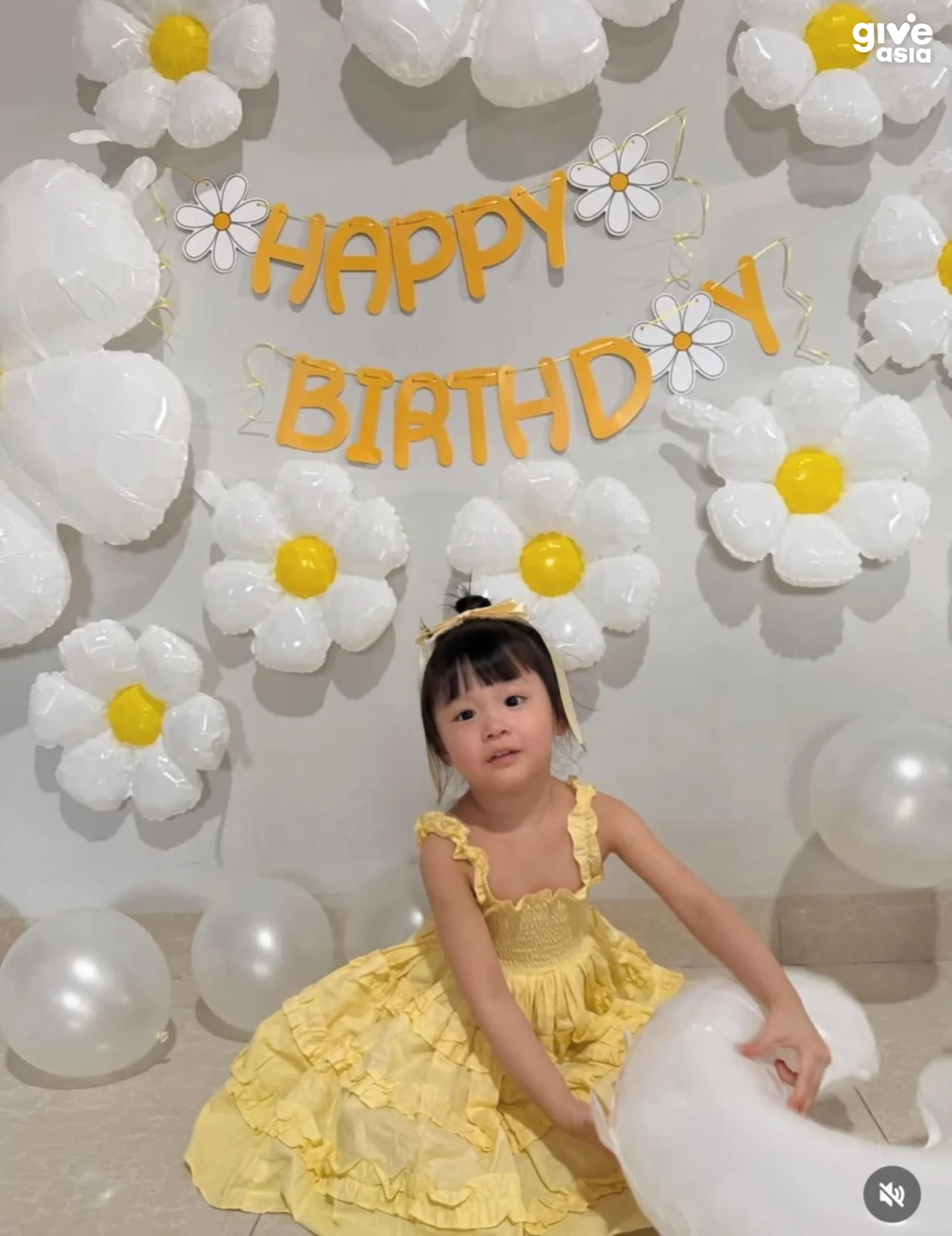 A child supported by GiveHealthcare